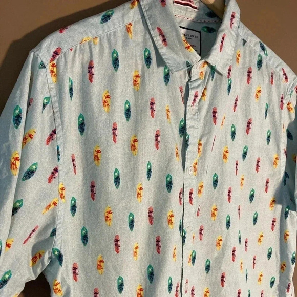 Denim & Flower 🏄‍♀️ 🏄‍♂️ 🏄🏻 surf boards  shirt - Picture 4 of 7